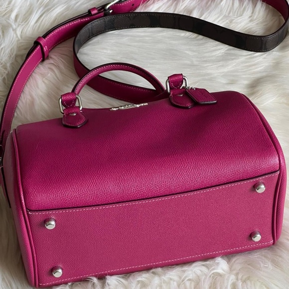 CH322 - Coach Rowan Satchel with Signature Canvas Detail - Picture 6 of 14